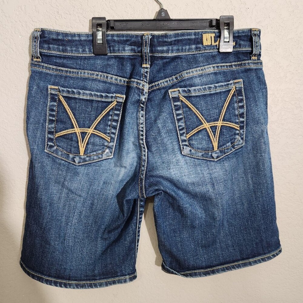 KUT From The Kloth Shorts Size 8 Blue - Picture 4 of 16